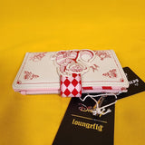 Loungefly Disney Alice in Wonderland Tonal Cheshire Cat Floral Flap Wallet