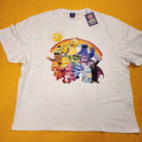 Cakeworthy Care Bears x Sesame Street Drop Sleeve Tee Shirt Unisex XLarge