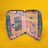 Alice in Wonderland Take Me Cookies Zip Wallet