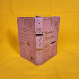 Betsey Johnson Kitsch Love Stories Book Blush Pink Wristlet Wallet