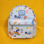 Loungefly Sanrio Hello Kitty & Friends x Care Bears AOP Blue Mini Backpack