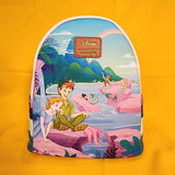 Peter Pan Wendy Mermaid Lagoon Rainbow Soft Tag Mini Backpack