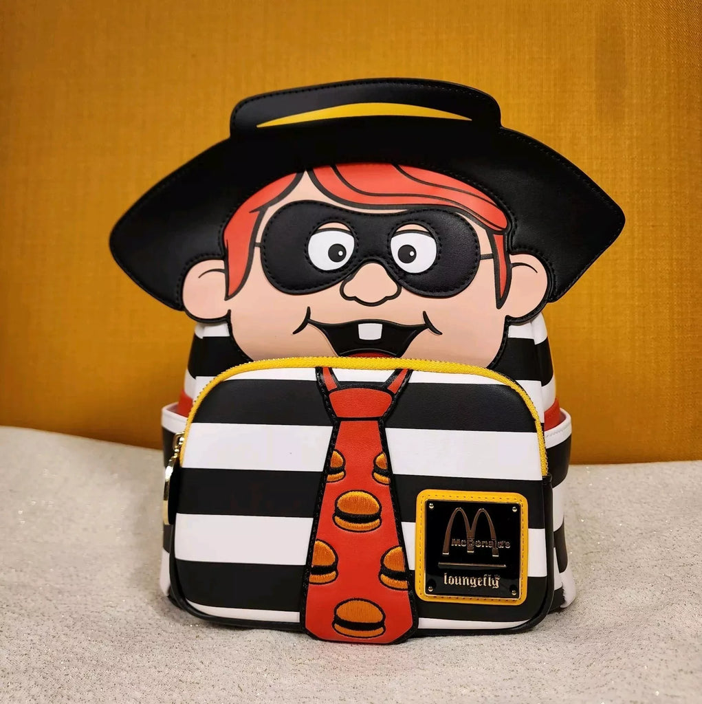 McDonald's Hamburglar Cosplay Fast Food Character Mini Backpack – Get Lojos Mojo