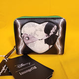 Loungefly Disney Frankenweenie Sparky & Persephone Glow Zip Around Wallet