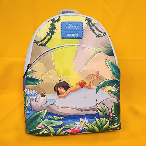 The Jungle Book Mowgli Baloo Duo River Soft Tag Mini Backpack