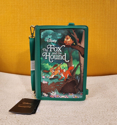 Fox and The Hound Classic Story Book Convertible Mini Backpack