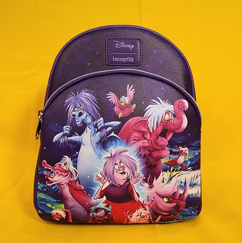 Madam Mim The Sword In The Stone Forms Purple Mini Backpack