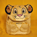 The Lion King Exclusive 30th Ann Simba Plush Cosplay Mini Backpack