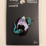 The Little Mermaid Ursula with Eels Enamel Pin
