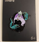 The Little Mermaid Ursula with Eels Enamel Pin