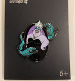 The Little Mermaid Ursula with Eels Enamel Pin