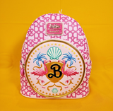 Loungefly Barbie The Movie Logo Pink Barbiecore Mini Backpack