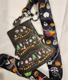 NBC Christmas Tree String Lights Lanyard ID Holder
