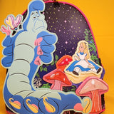 Loungefly Disney Alice in Wonderland Caterpillar & Alice Mushroom Mini Backpack