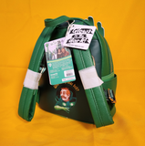 Loungefly The Wizard of Oz Emerald City Glow-in-the-Dark Green Mini Backpack NEW
