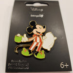 Mickey Mouse Holiday PJs Chritmas Pajamas Enamel Pin