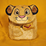 The Lion King Exclusive 30th Ann Simba Plush Cosplay Mini Backpack