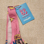 Barbie California Dream Pink One Piece Swim Suit Bathing Suit L