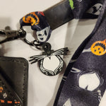 NBC Christmas Tree String Lights Lanyard ID Holder