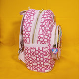 Loungefly Barbie The Movie Logo Pink Barbiecore Mini Backpack