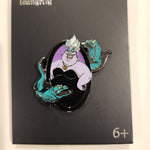 The Little Mermaid Ursula with Eels Enamel Pin