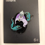 The Little Mermaid Ursula with Eels Enamel Pin