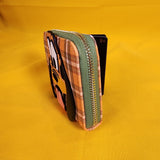 Loungefly Disney Pluto 95th Anniversary Plaid Zip Around Wallet NEW