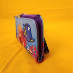 Loungefly Disney Pixar Finding Nemo Dory, Marlin, & Nemo Flap Glitter Wallet