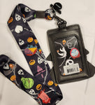 NBC Christmas Tree String Lights Lanyard ID Holder
