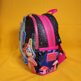 Loungefly Disney Alice in Wonderland Caterpillar & Alice Mushroom Mini Backpack