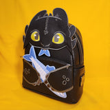 How to Train Your Dragon Toothless & Fish Mini Backpack