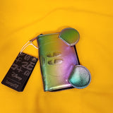 Mickey Mouse Oil Slick Iridescent Cosplay Zip Around Wallet