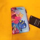 Loungefly Disney Pixar Finding Nemo Dory, Marlin, & Nemo Flap Glitter Wallet