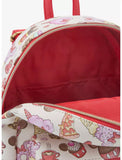 Loungefly Disney Mickey Mouse & Minnie Mouse Sweet Treats AOP Mini Backpack