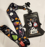 NBC Christmas Tree String Lights Lanyard ID Holder