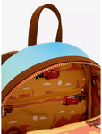 Loungefly Disney Pixar Cars Lightning McQueen and Mater Desert Mini Backpack
