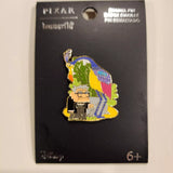 Pixar UP Carl and Kevin Jungle Enamel Pin