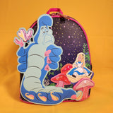 Loungefly Disney Alice in Wonderland Caterpillar & Alice Mushroom Mini Backpack