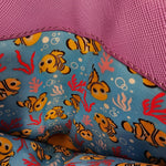 Loungefly Disney Pixar Finding Nemo Dory, Marlin, & Nemo Flap Glitter Wallet