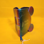 Mickey Mouse Oil Slick Iridescent Cosplay Zip Around Wallet