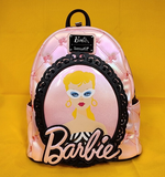 Barbie Iridescent the Original Barbie 1959 Quilted Pink Mini Backpack
