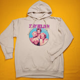 The Golden Girls Pull Over Hoodie Beige Sweatshirt Stay Golden Graphic Medium
