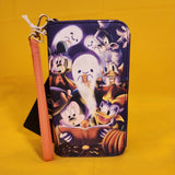 Loungefly Disney Mickey & Friends Halloween Ghost Story Tech Wallet Wristlet