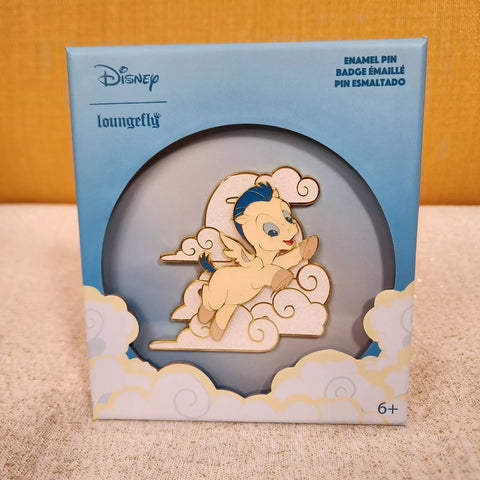 Hercules Baby Pegasus Glitter Limited Edition Enamel Pin