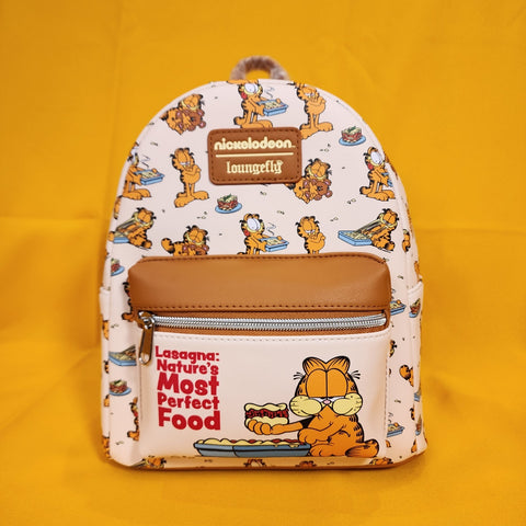 Garfield Lasagna Natures Most Perfect Food Soft Tag Mini Backpack