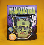 Loungefly Universal Monsters Frankenstein Mask Glow Mini Backpack With Coin Bag