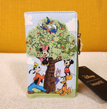 Mickey Mouse & Friends Apple Picking Tree Autumn Flap Wallet