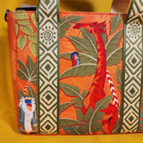 Loungefly Disney The Lion King Animals Printed Canvas Crossbody Tote Handbag