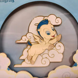 Hercules Baby Pegasus Glitter Limited Edition Enamel Pin