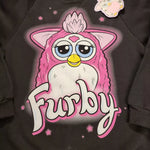 Furby 90s Airbrush Sweatshirt Crewneck Pullover Unisex Size M